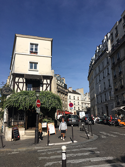 Kurztrip Paris - Montmartre - Straßenbild