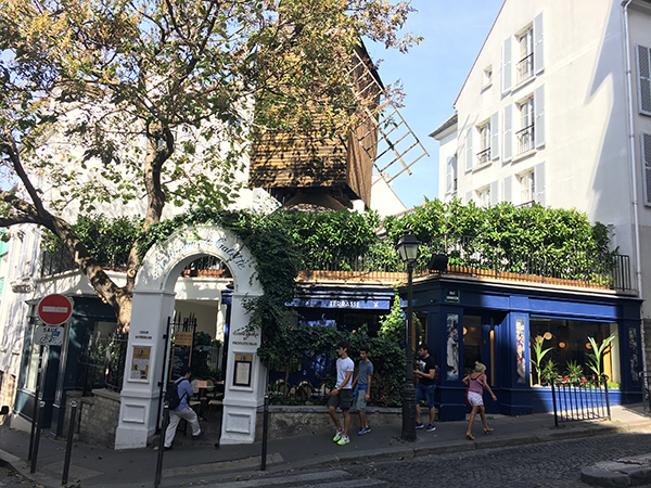 Kurztrip Paris - Montmartre - Windmühle Restaurant