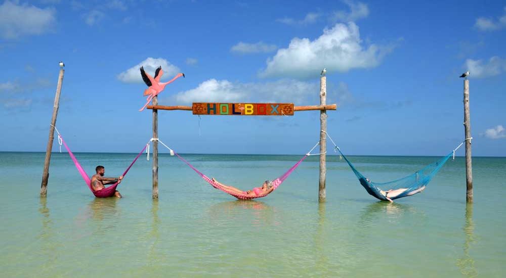 Insel-Holbox-Hängematten